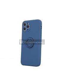 Funda Vennus Silicone Ring Samsung Galaxy A32 5G A326 azul