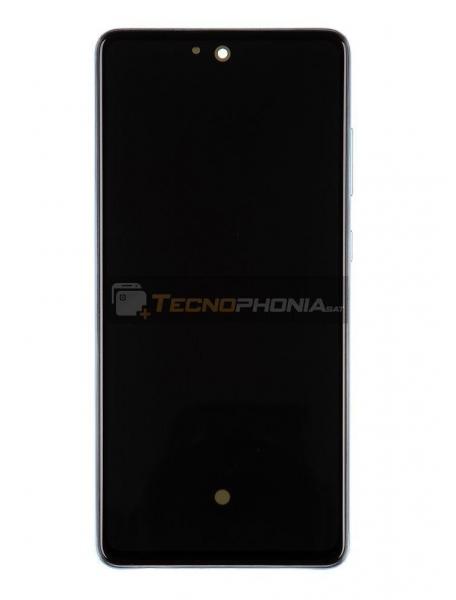 Pantalla LCD display Samsung Galaxy A72 A725 azul original (Service Pack)