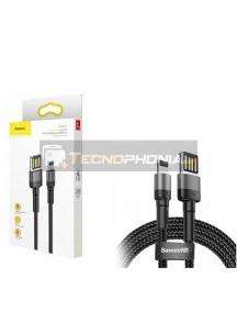 Cable Baseus CALKLF-HG1 USB - Lightning 2m negro