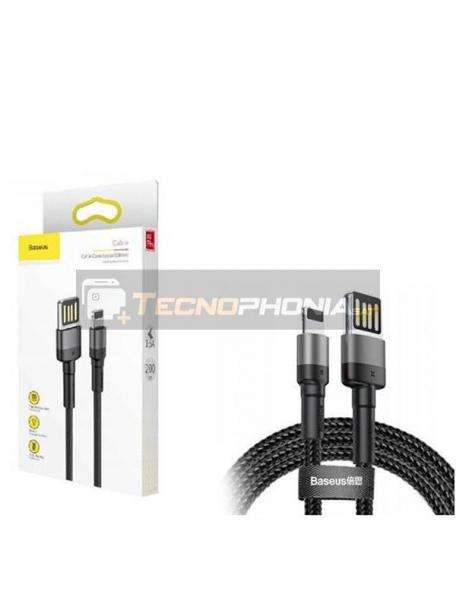 Cable Baseus CALKLF-HG1 USB - Lightning 2m negro