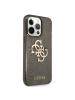 Funda TPU Guess Glitter GUHCP13LPCUGL4GBK iPhone 13 Pro negra