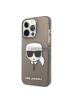 Funda TPU Karl Lagerfeld KLHCP13XKHTUGLB Karl Head iPhone 13 Pro Max negra