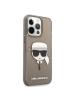 Funda TPU Karl Lagerfeld KLHCP13XKHTUGLB Karl Head iPhone 13 Pro Max negra