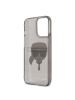 Funda TPU Karl Lagerfeld KLHCP13XKHTUGLB Karl Head iPhone 13 Pro Max negra