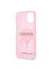 Funda TPU Karl Lagerfeld KLHCP13MKHTUGLP Karl Head iPhone 13 rosa