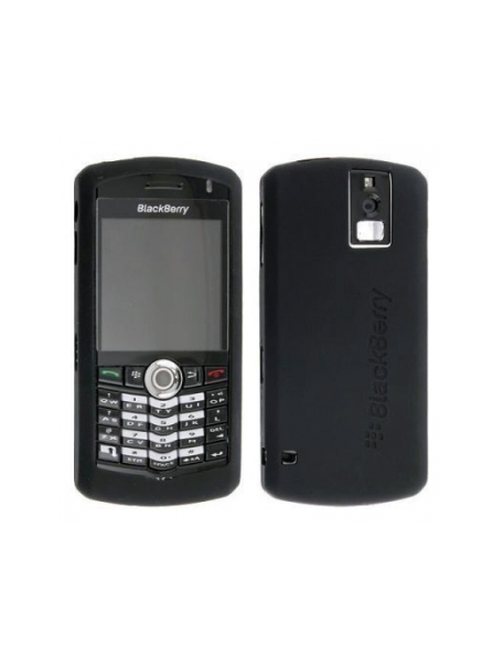 Funda silicona Blackberry 8110 - 8120 negra