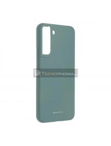 Funda TPU Silicone Goospery Samsung Galaxy S22 Plus S906 verde