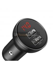 Cargador rápido de coche Baseus CCBX-0G 2 USB 4.8A 24W