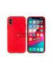 Funda TPU Goospery Silicone iPhone 13 roja