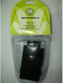 Funda de piel Motorola MOPTL-1467-K W220 - W375 - W510
