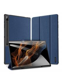 Funda libro Dux Ducis Domo Samsung Galaxy Tab S8 Ultra X900 - X906 azul