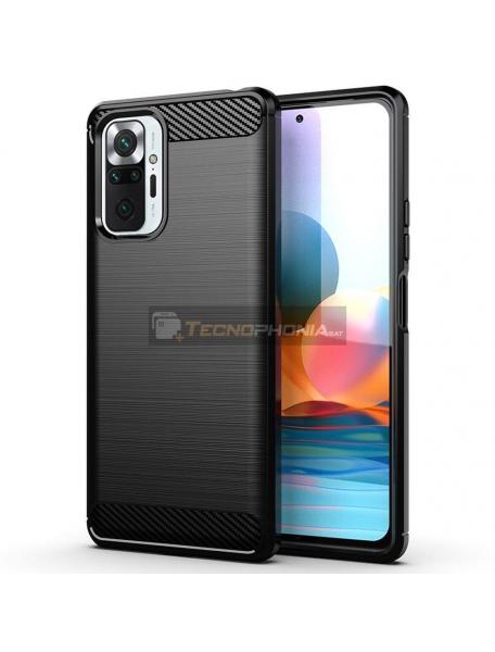 Funda TPU carbon Xiaomi Redmi Note 11 Pro 5G negra