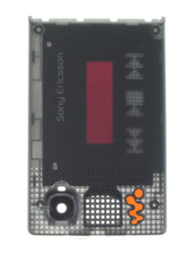 Carcasa frontal Sony Ericsson W380i gris