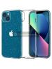 Funda Spigen Liquid Crystal Glitter iPhone 13 transparente