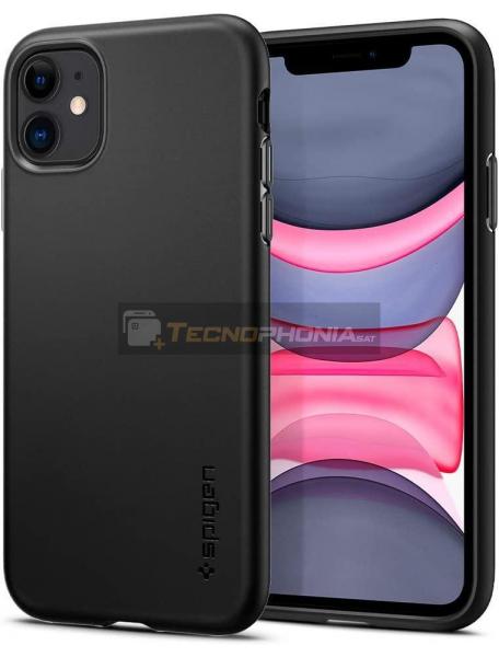 Funda Spigen Thin Fit Pro iPhone 11 negra