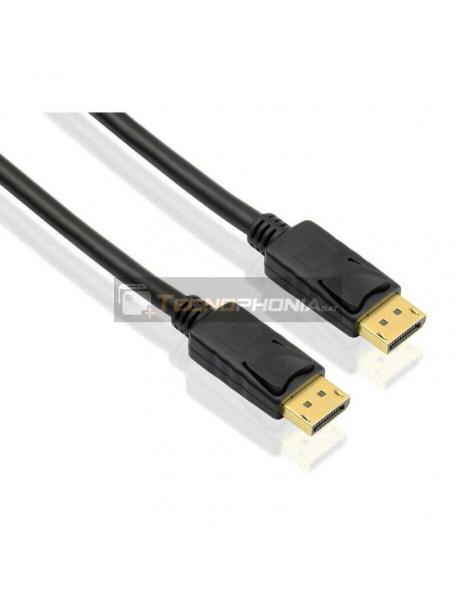 Cable Helos Displayport Macho - Macho 4k 1m