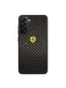 Funda TPU Ferrari Real Carbon Samsung Galaxy S21 5G FE G990 negra