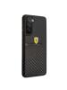 Funda TPU Ferrari Real Carbon Samsung Galaxy S21 5G FE G990 negra