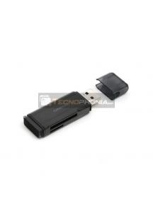 Lector de tarjetas de memoria Omega Micro SD y SD Usb 3.0