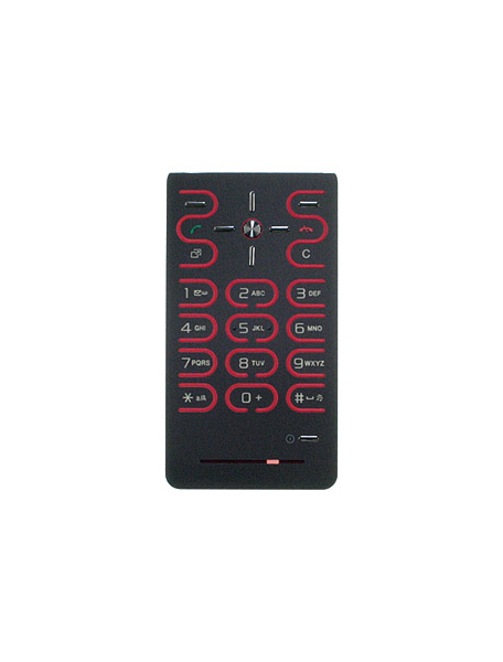 Teclado Sony Ericsson Z770i rojo