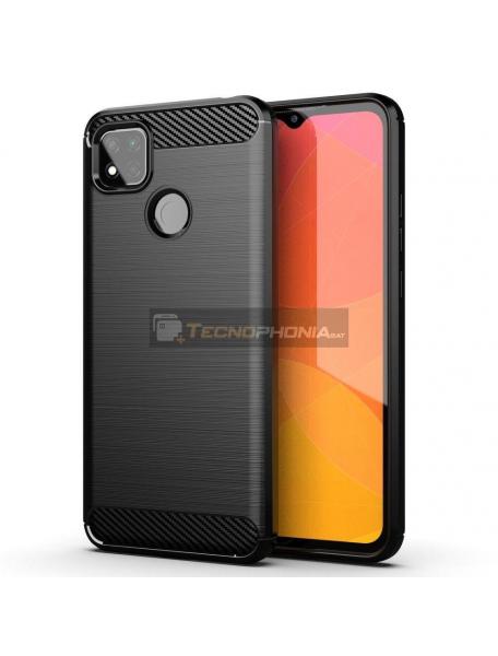 Funda TPU carbon Xiaomi Redmi 10 negra