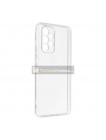 Funda TPU 2mm Samsung Galaxy A53 5G A536 transparente con protección de cámara