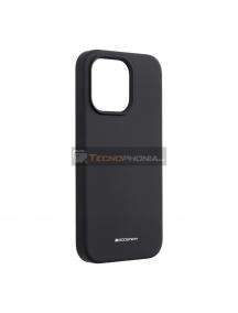 Funda TPU Goospery Silicone iPhone 14 Pro negra