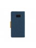 Funda libro TPU Canvas Xiaomi Redmi Note 11 - 11s azul marino