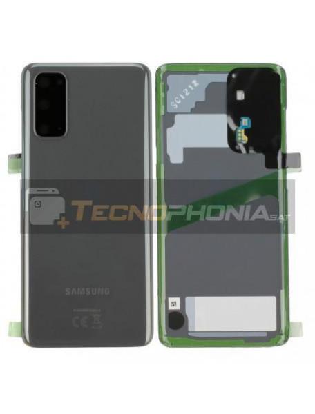 Tapa de batería Samsung Galaxy Galaxy S20 5G G981 gris Original (Service Pack)