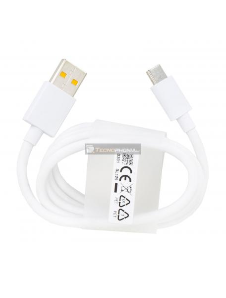 Cable de carga rápida Realme DL129 USB a Type-C 65W 1m blanco