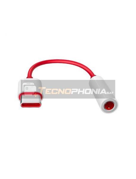Adaptador de audio OnePlus Type-C a mini jack 3.5mm
