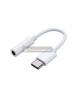 Adaptador de audio Samsung GP-TGU022MV Type-C a mini jack 3.5mm blanco