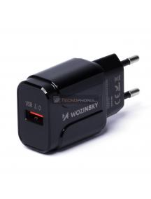 Cargador rápido Wozinsky WWC-B02 USB 3.0 15W
