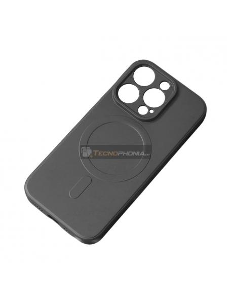 Funda TPU MagSafe iPhone 15 Pro Max negra
