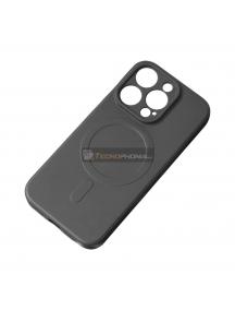 Funda TPU MagSafe iPhone 15 Pro negra