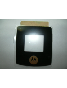 Ventana externa Motorola V3i dorada original