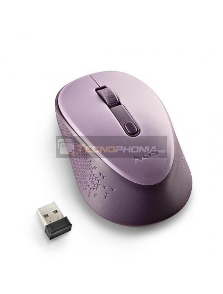 Ratón inalámbrico NGS Dew 800 - 1600dpi lila