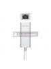Adaptador Aisens Type C macho a Ethernet hembra 10/100/1000 Mbps