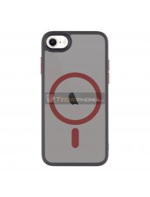 Funda TPU Tactical Plyo iPhone 7 - 8 - SE 2020 - SE 2022 negra roja
