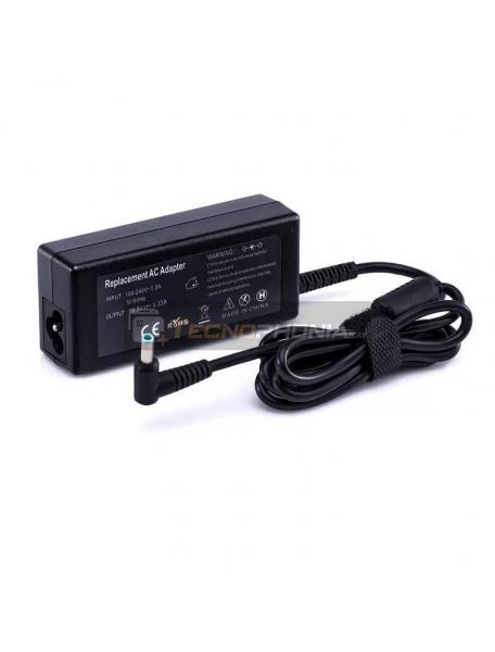 Cargador - Acumulador de portátil Hp 65w 19.5v 3.33a 4.5* 3.0mm Punta Azul