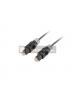 Cable audio fibra óptica digital Lanberg Ca-Tosl-10cc-0020-Bk 2M
