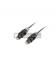 Cable audio fibra óptica digital Lanberg Ca-Tosl-10cc-0020-Bk 2M