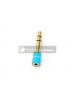 Adaptador de audio Vention Vab-s01-L 6.35 mm macho a 3.5 mm mini jack hembra