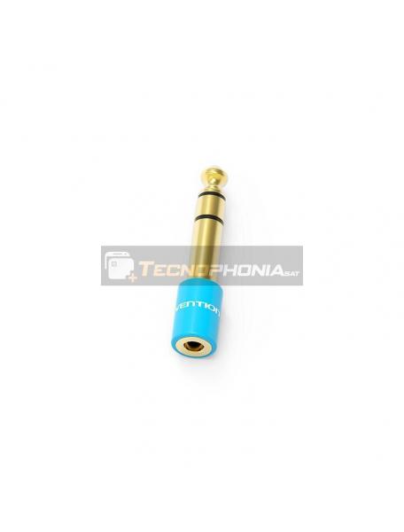 Adaptador de audio Vention Vab-s01-L 6.35 mm macho a 3.5 mm mini jack hembra