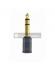 Adaptador de audio Gembird 6.35 mm macho a 3.5 mm mini jack hembra