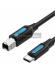 Cable USB 2.0 impresora Vention Cqubg Usb Type C 480mbps 1.5m