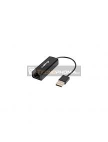 Adaptador Lanberg NC-0100-01 USB 2.0 a Ethernet hembra 100Mb