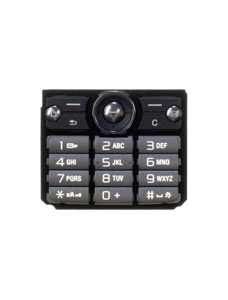 Teclado Sony Ericsson G700 gris mineral