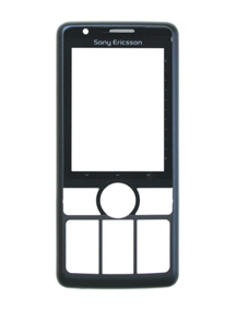 Carcasa frontal Sony Ericsson G700 gris