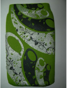 Funda - calcetín Bagmóvil Sub Culture tubos con hojas verde